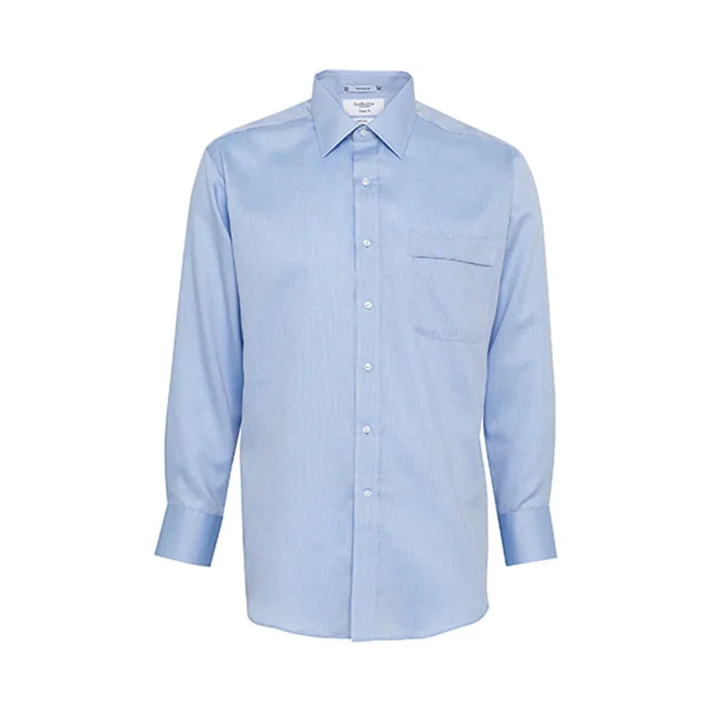 Van Heusen Mens Classic Fit Nail Head Duo Cuff Shirt - RSEA Safety Outlet